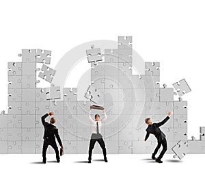 Puzzle fall and failure