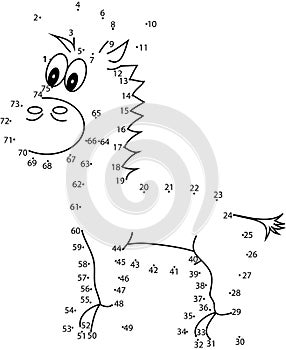 Puzzle game for kids : donkey