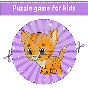 Puzzle game for kids. Education developing worksheet. Learning game for children. Activity page. For toddler. Riddle for preschool