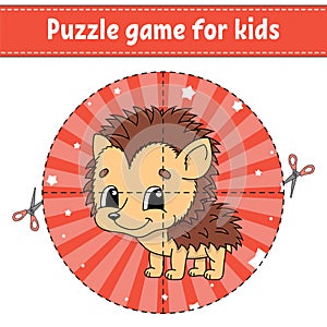 Puzzle game for kids. Education developing worksheet. Learning game for children. Activity page. For toddler. Riddle for preschool