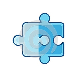 Puzzle Piece Icon for Problem Solving