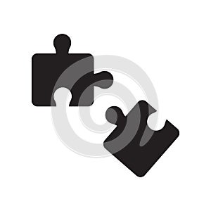Puzzle piece icon. Trendy Puzzle piece logo concept on white background from Productivity collection