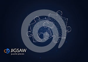 Puzzle Pieces Constellation Design