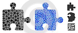 Puzzle Plugin Composition Icon of Spheric Items