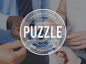 Puzzle Solving Confuse Connect Problem Solution Concept