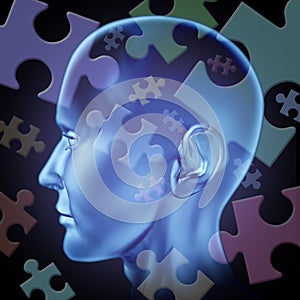 Puzzled brain
