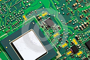 PVB mother board  isolated on white