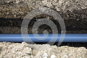 PVC conduit photo