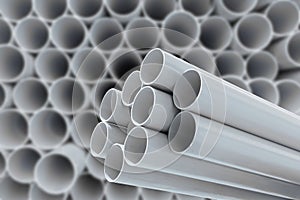 PVC pipes for drinking water.