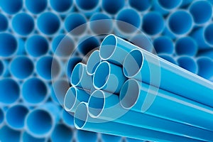 PVC pipes for drinking water.