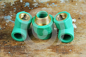 Pvc plumbing fittings and connections