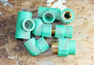 Pvc plumbing fittings and connections