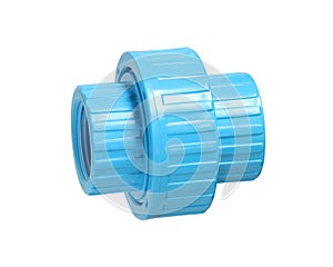 PVC union pipe coupling fitting connector