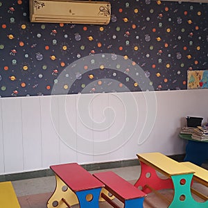 Pvs wall cladding playschool ..
