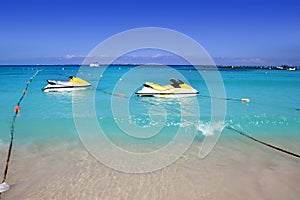 PWC Personal watercraft caribbean beach