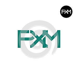 PXM Logo Letter Monogram Design
