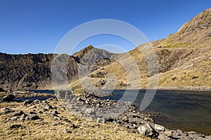 Pyg or miners track Snowdonia Mountain range