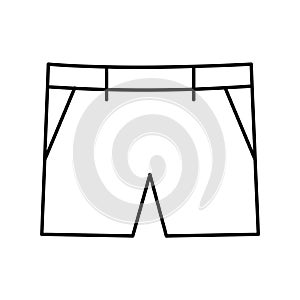 Pyjama Outline Vector Icon that can easily edit or modify.