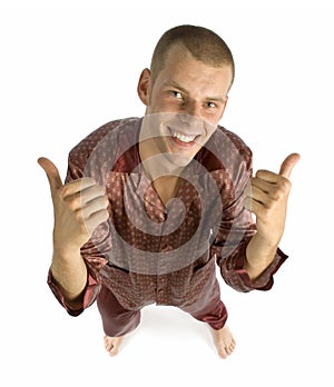 Pyjamas man