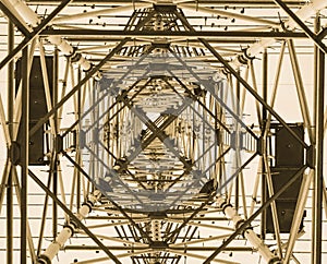 Pylon from below