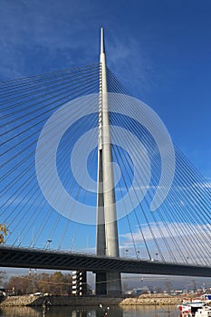 Pylon Bridge Belgrade