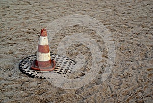 Pylon on Sand