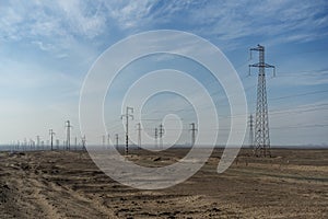 Pylons in the Desert