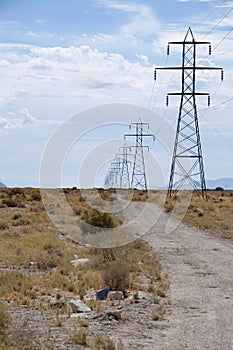 Pylons of power photo
