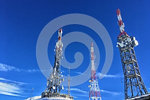 pylons with repeaters