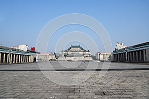 Pyongyang, North-Korea. Kim Il Sung square