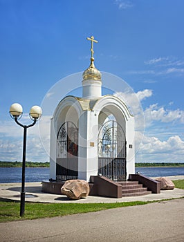 Pyotr and Fevronyi`s chapel, In city Balakhna, Russia