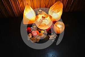 Pyramid, Bowl Chunks & Natural Salt Lamps | Himalayan Salt