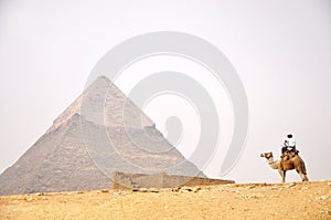 Pyramid in Cairo, Egypt