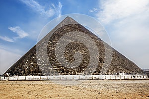 The pyramid of Cheops in Giza,Cairo, Egypt