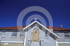 A pyramid church on an Indian reservation in Nixon Nevada