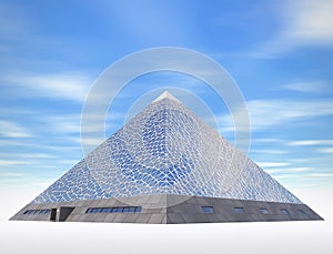 Pyramid contemporary
