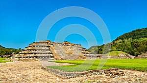 Pyramid at El Tajin, a pre-Columbian archeological site in Mexico photo