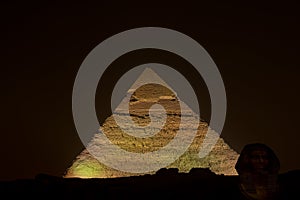 The Pyramid of Kephren (Giza)