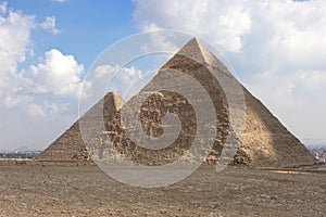 The Pyramid of Khafrae