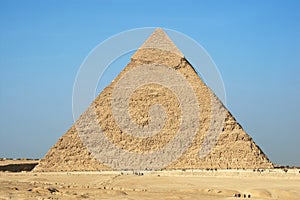 Pyramid of Khafre also read as Khafra, Khefren or of Chephren is the second-tallest and second-largest of the Ancient Egyptian photo