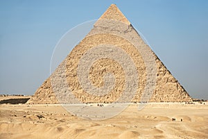 Pyramid of Khafre also read as Khafra, Khefren or of Chephren is the second-tallest and second-largest of the Ancient Egyptian photo