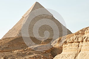 Pyramid of Khafre also read as Khafra, Khefren or of Chephren is the second-tallest and second-largest of the Ancient Egyptian photo
