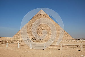 Pyramid of Khafre also read as Khafra, Khefren or of Chephren is the second-tallest and second-largest of the Ancient Egyptian photo