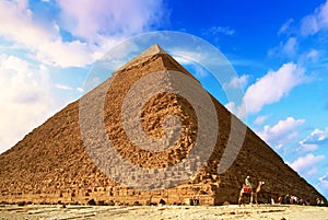 The Pyramid of Khafre in Giza