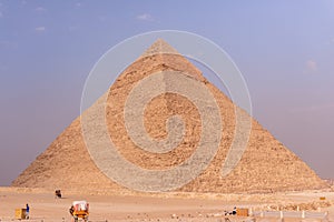 Pyramid of Khafre The second Largest and Tallest of the Three