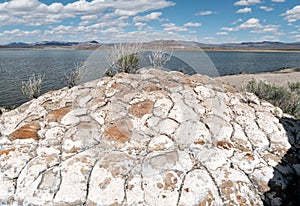 Pyramid lake, Nevada, Tufa Rock formations