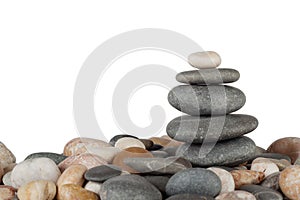 Pyramid marine stones