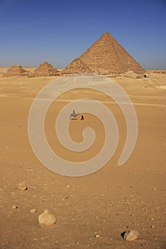 Pyramid of Menkaure and Pyramids of Queens, Cairo