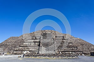 Pyramid of the moon Piramide de la luna in Teotihuacan, Mexico photo