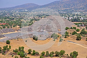 The Pyramid of the Moon, Teotihuacan, Mexico